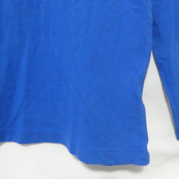 OLD NAVY | medium (8) | Solid Blue Long Sleeve Shirt - Picture 8 of 16